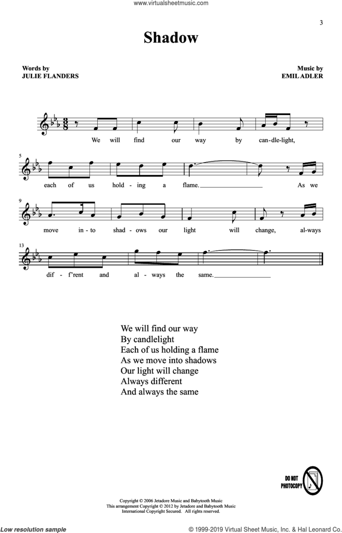 Found (arr. Keiji Ishiguri) sheet music for choir by Julie Flanders & Emil Adler, Keiji Ishiguri, Emil Adler and Julie Flanders, intermediate skill level