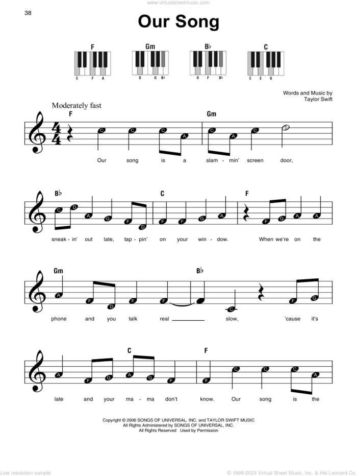 Easy Piano Songs Sheet Music Hot Sex Picture 3129