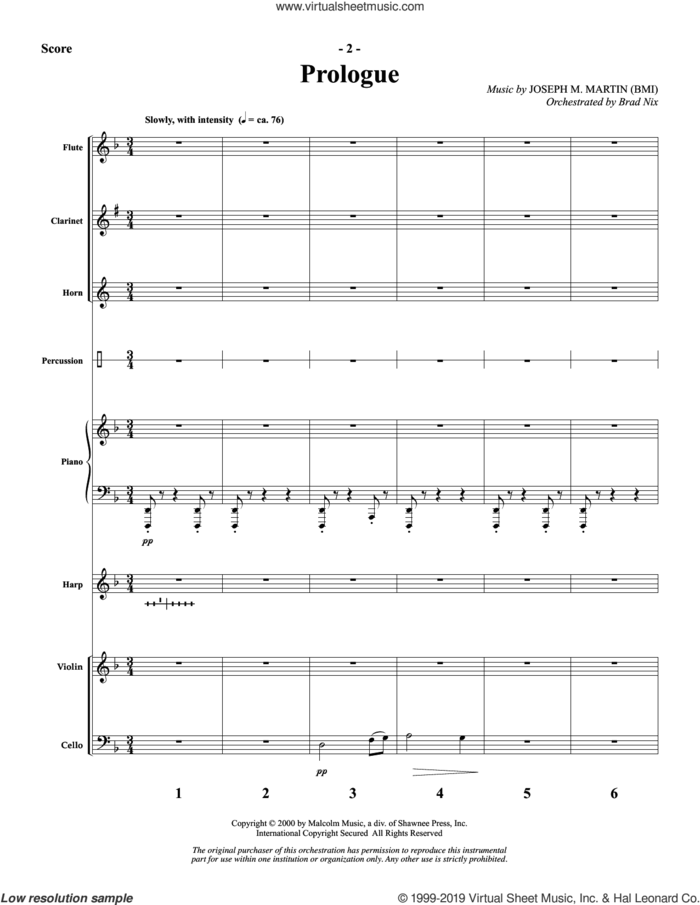 Colors of Grace, lessons for lent (new edition) (consort) sheet music for orchestra/band (full score) by Joseph M. Martin, Douglas Nolan and J. Paul Williams, intermediate skill level