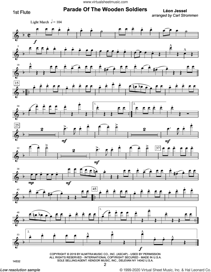 Christmas Classics For Flute Quartet - 1st Flute sheet music for flute quartet, 1st flute by Carl Strommen, intermediate skill level