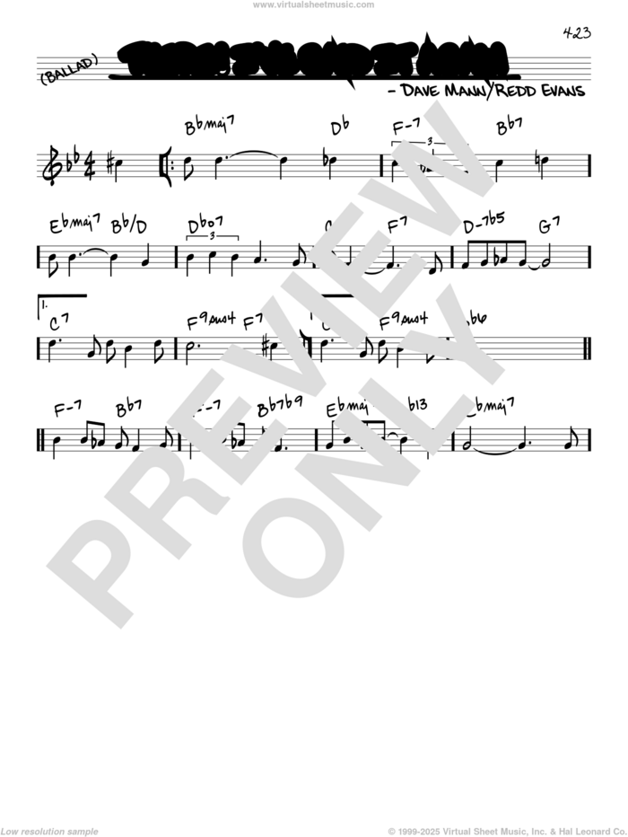 There! I've Said It Again sheet music for voice and other instruments (real book) by Bobby Vinton, Vaughn Monroe, Dave Mann and Redd Evans, intermediate skill level