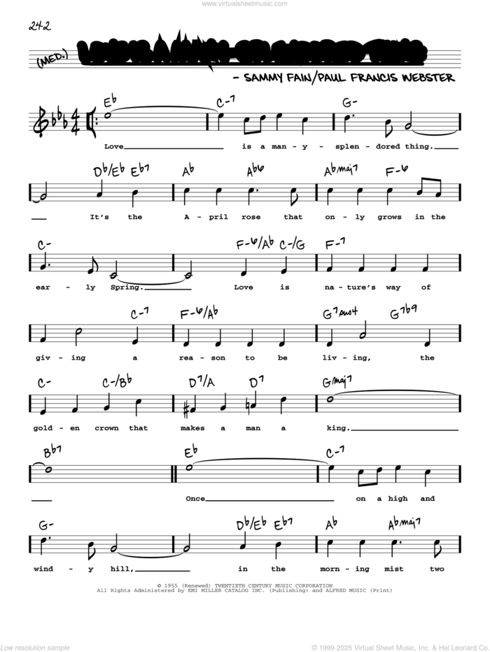 Send One Your Love (High Voice) sheet music (real book with lyrics) (high  voice)