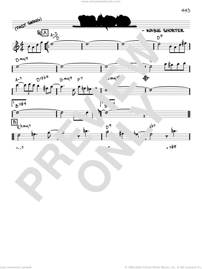 Yes And No [Reharmonized version] (arr. Jack Grassel) sheet music for voice and other instruments (real book) by Wayne Shorter and Jack Grassel, intermediate skill level