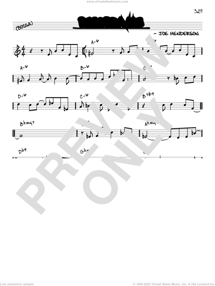 Recorda Me [Reharmonized version] (arr. Jack Grassel) sheet music for voice and other instruments (real book) by Joe Henderson and Jack Grassel, intermediate skill level