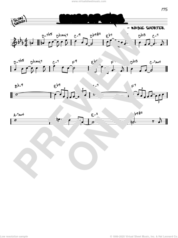 House Of Jade [Reharmonized version] (arr. Jack Grassel) sheet music for voice and other instruments (real book) by Wayne Shorter and Jack Grassel, intermediate skill level