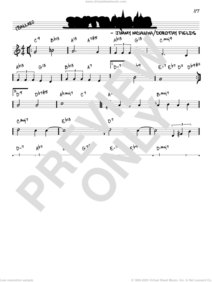 Don't Blame Me [Reharmonized version] (arr. Jack Grassel) sheet music for voice and other instruments (real book) by Dorothy Fields, Jack Grassel and Jimmy McHugh, intermediate skill level