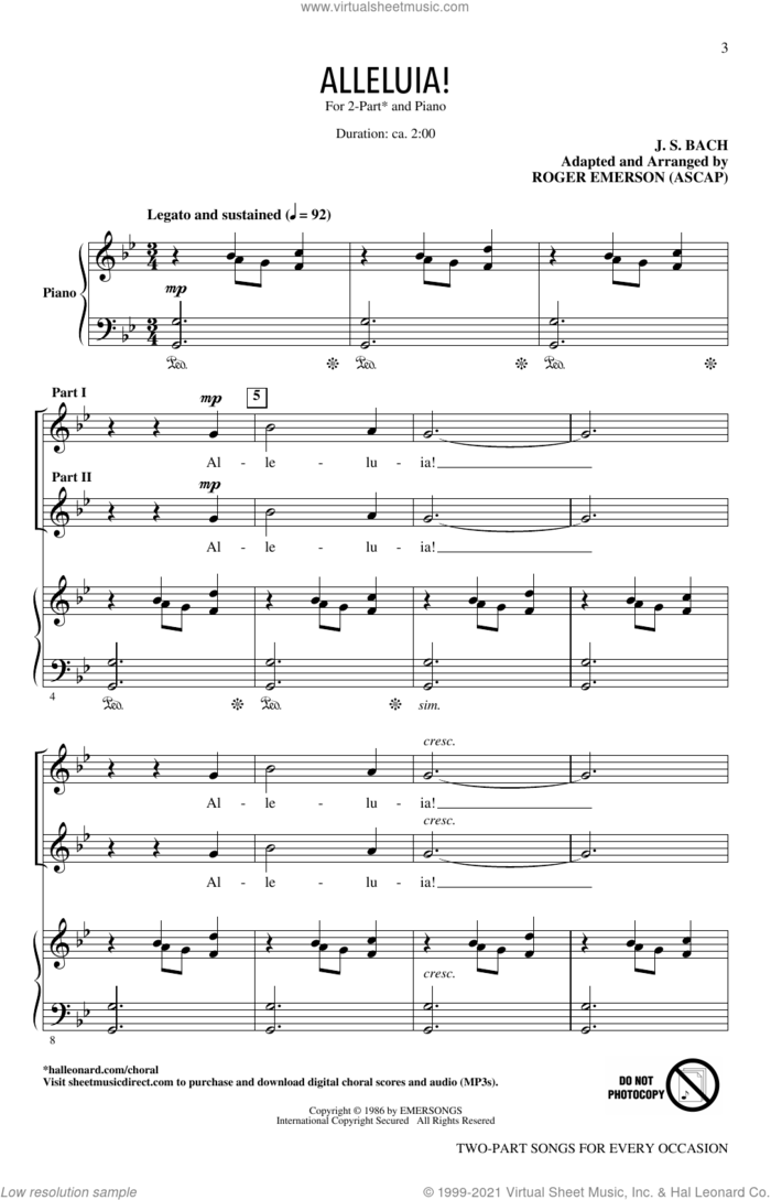 Two-Part Songs For Every Occasion sheet music for choir (2-Part) by Roger Emerson, intermediate duet