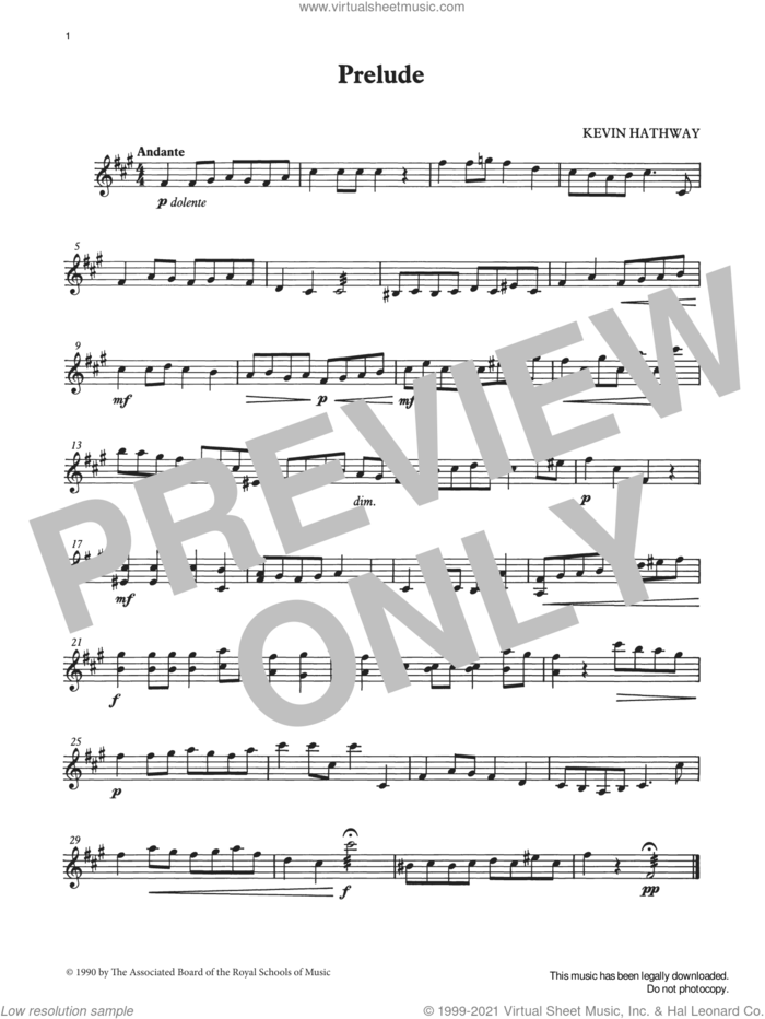 Prelude from Graded Music for Tuned Percussion, Book II sheet music for percussions by Ian Wright and Kevin Hathaway, Ian Wright and Kevin Hathway, classical score, intermediate skill level