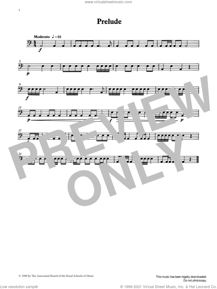 Prelude from Graded Music for Timpani, Book I sheet music for percussions by Ian Wright, classical score, intermediate skill level