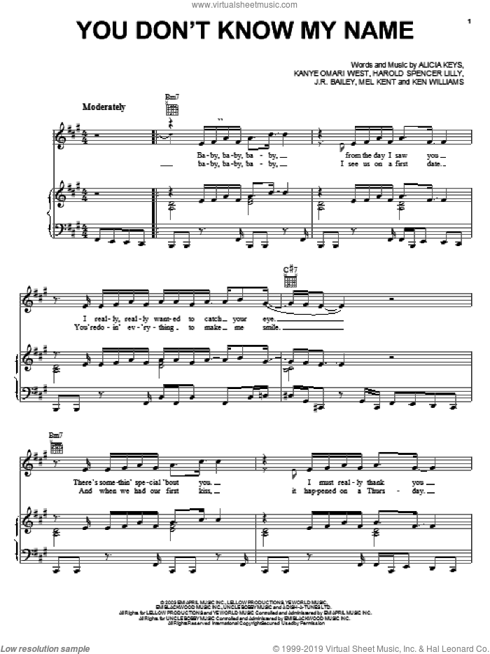You Know My Name Sheet music for Piano (Solo)