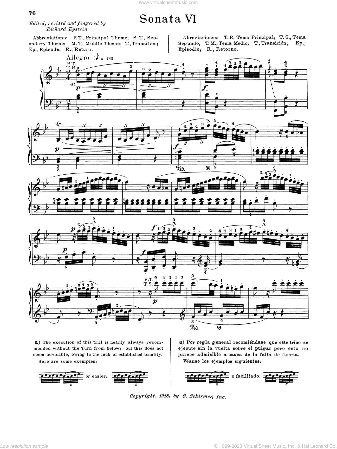 Mozart: Piano Sonata In B-Flat Major, K. 281 Sheet Music (PDF)