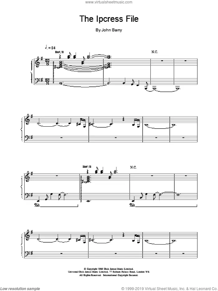 John Barry- Danse avec les loups Thèmes/ piano solo(1ère partie