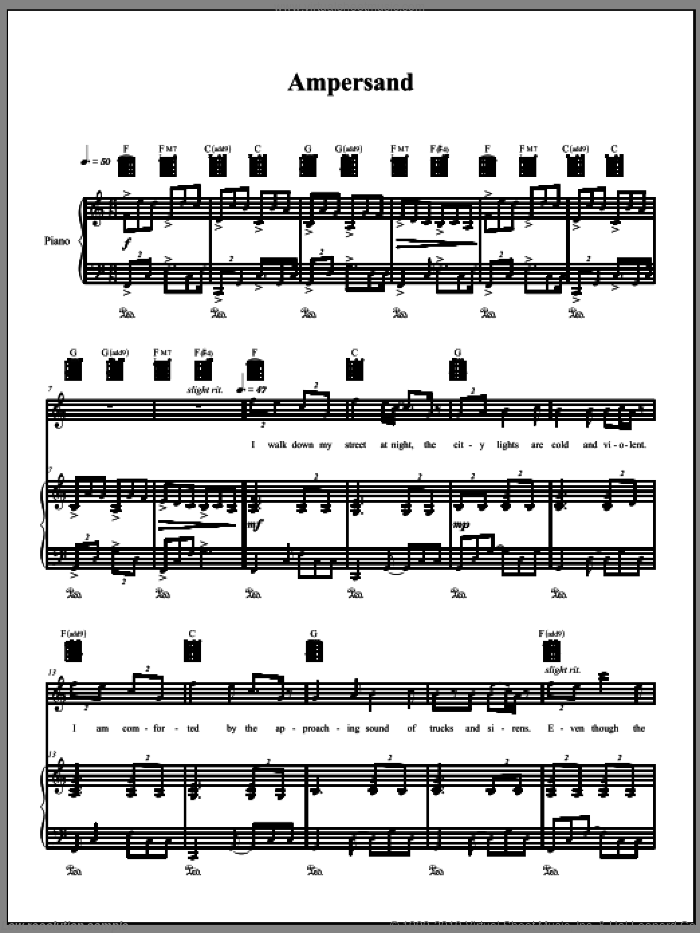 Approaching Nirvana Piano Sheet Music Best Music Sheet