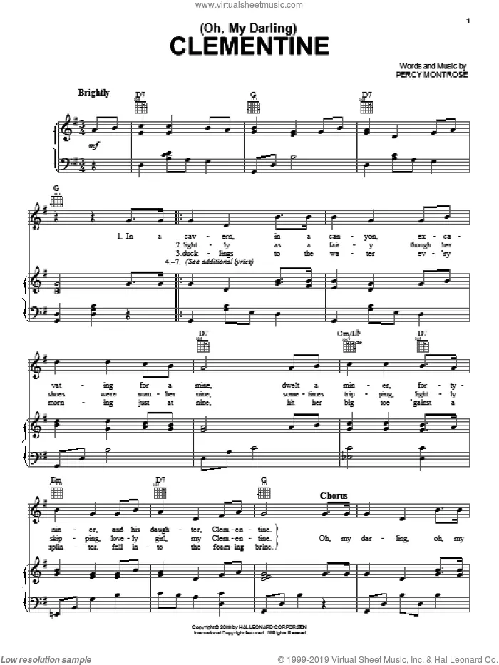 Percy Montrose Sheet Music To Download And Print