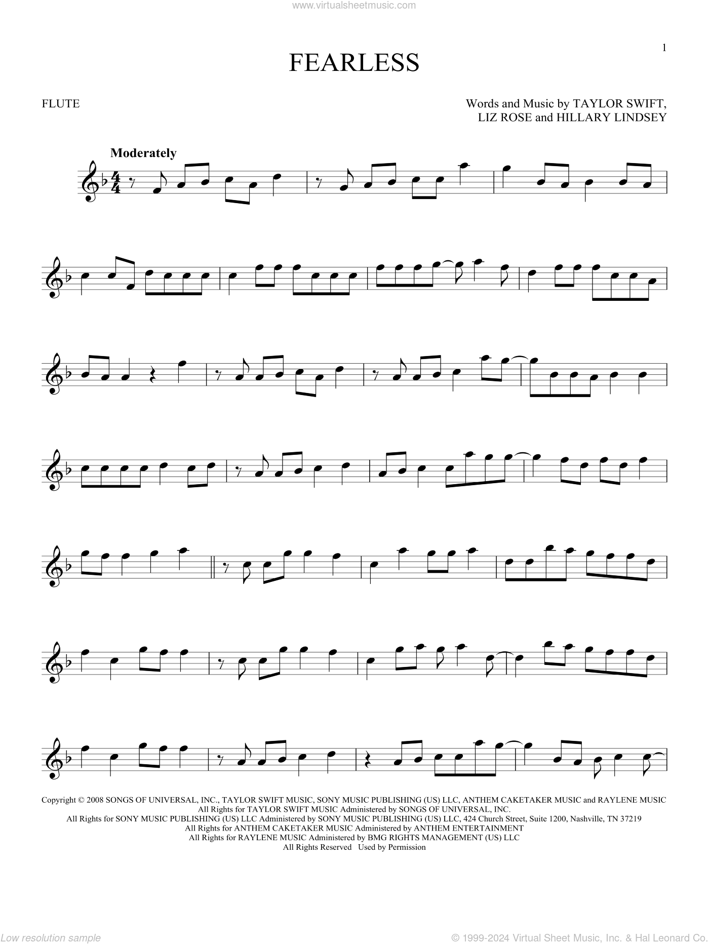 One Piece Opening 23 Sheet music for Flute (Solo)