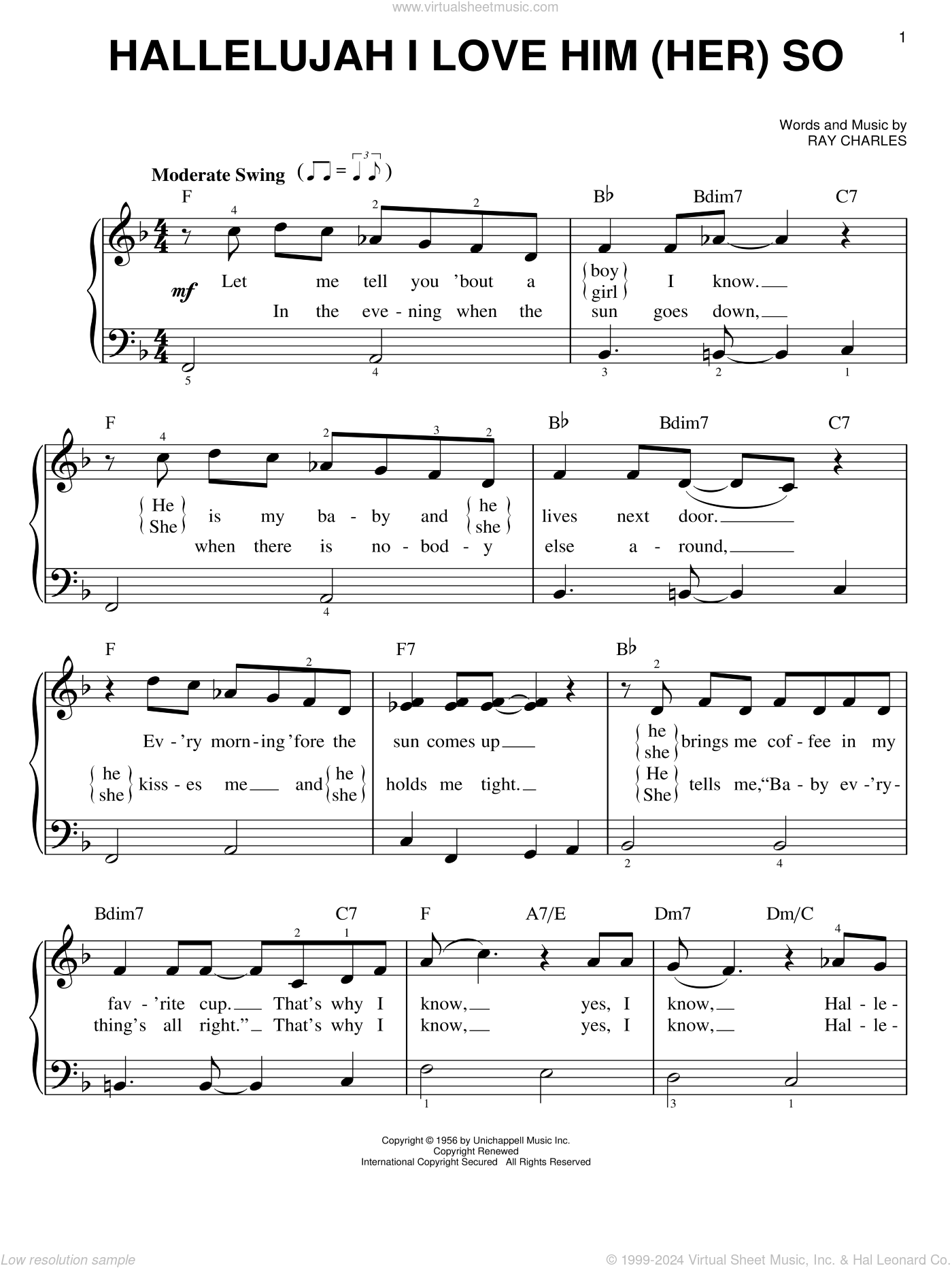 Hallelujah Virtual Piano Easy