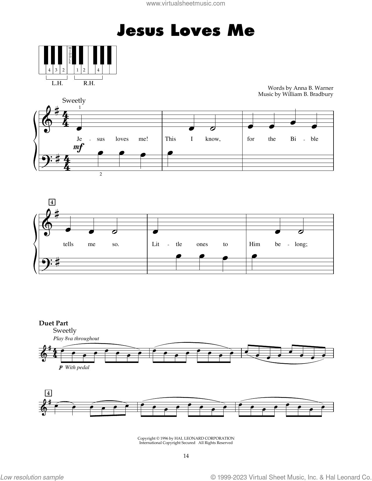 jesus-loves-me-sheet-music-beginner-for-piano-solo-5-fingers