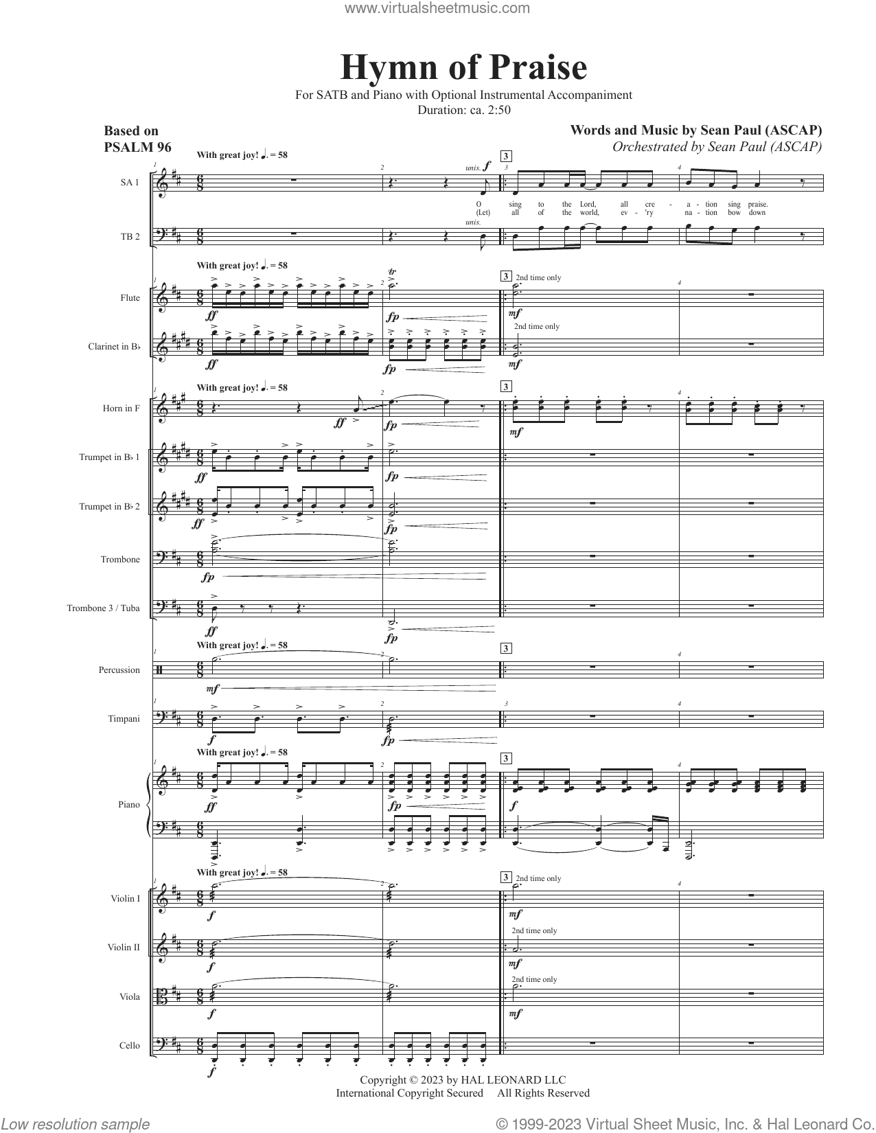 Shadow Garden (SATB ) by Joseph M. Martin