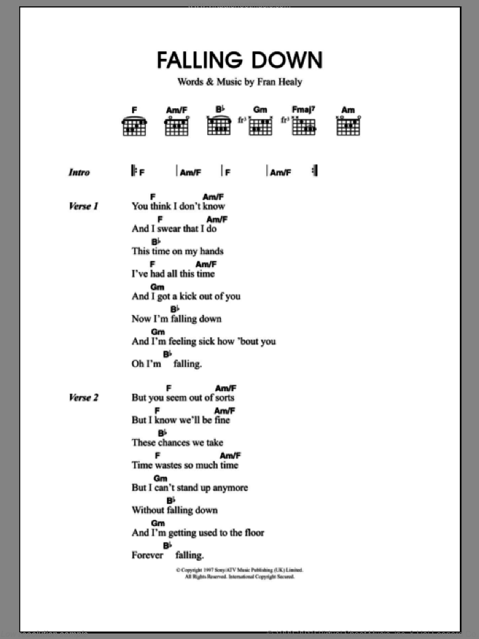 Falling перевод на русский. Falling down текст. Falling down аккорды. Falling down табы. Falling аккорды.