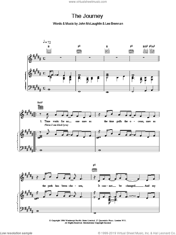 911: The Journey sheet music for voice, piano or guitar (PDF)