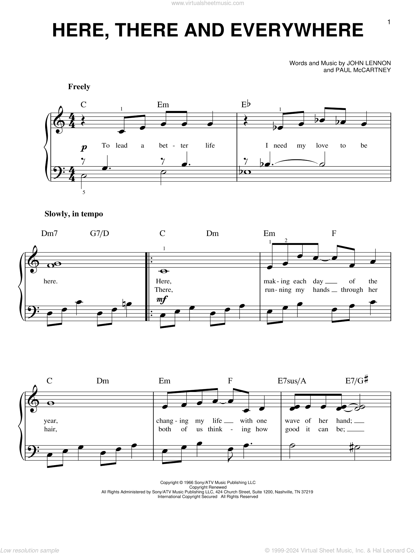 Everywhere You Look from 'Full House' Sheet Music in E Major  (transposable) - Download & Print - SKU: MN0143700