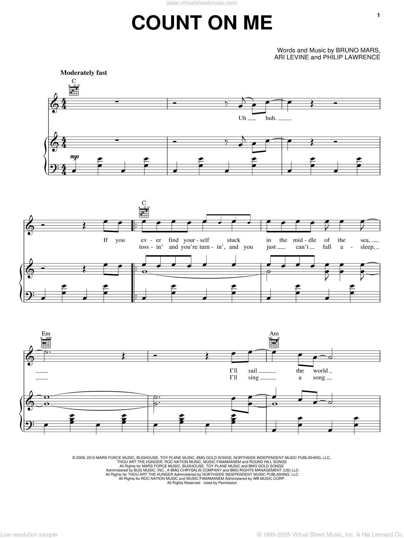 Count On Me Chords., PDF, Song Structure