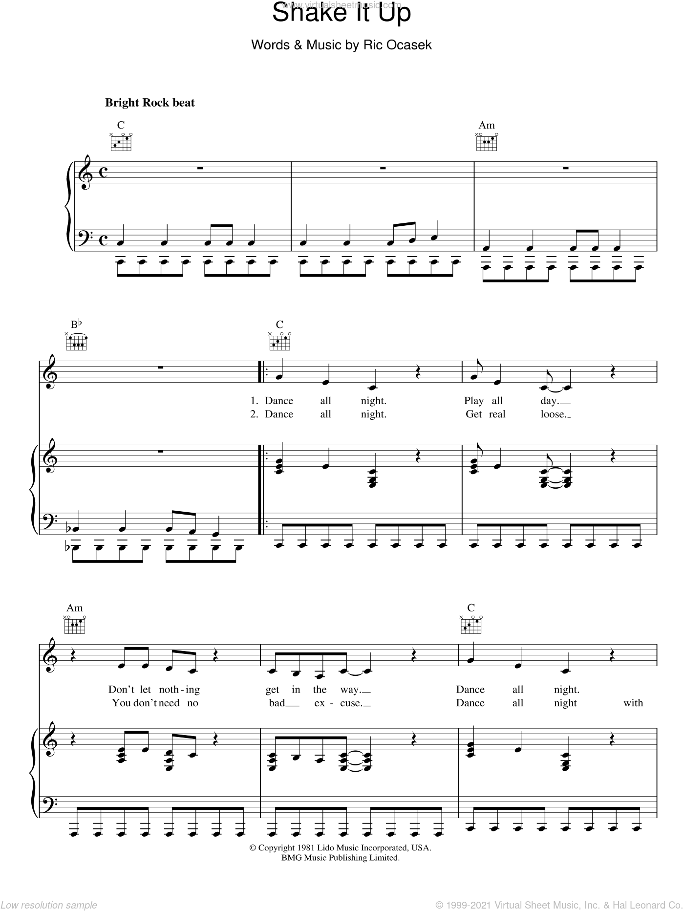 cars-shake-it-up-sheet-music-for-voice-piano-or-guitar-pdf