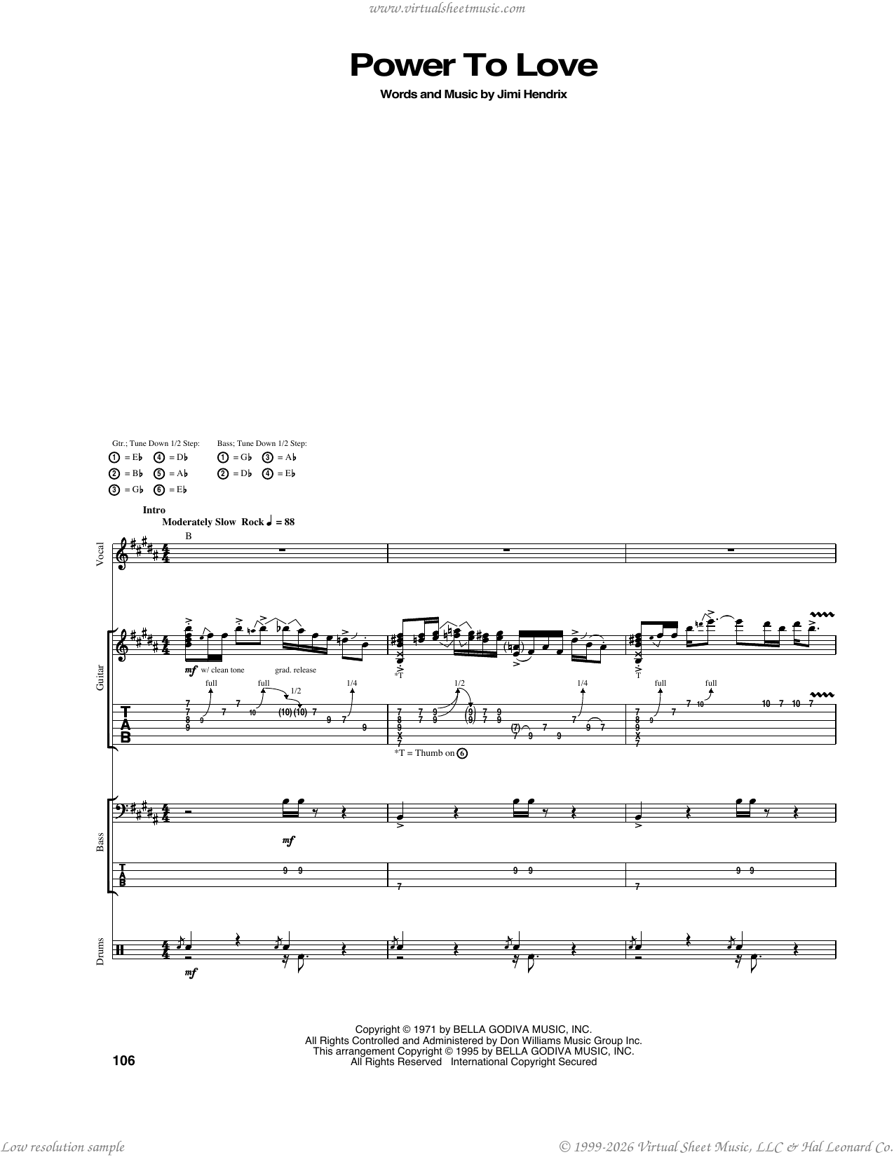 Power To Love sheet music for chamber ensemble (Transcribed Score)