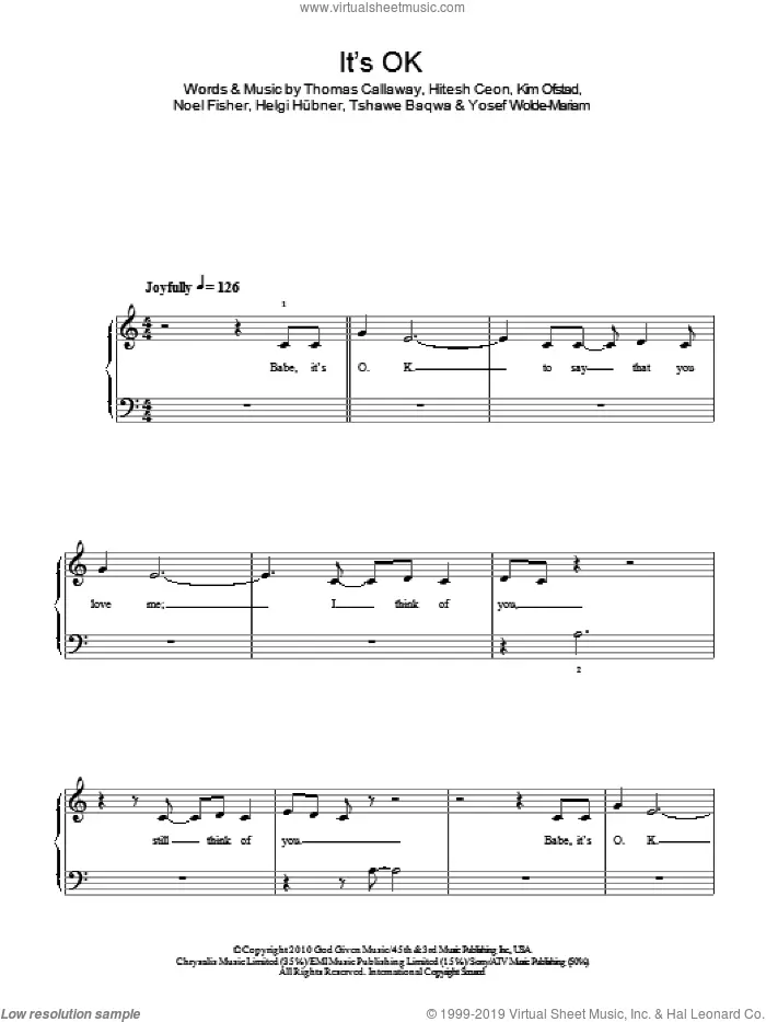 Two Of Us (arr. Ming Piano) Sheet Music | Louis Tomlinson | Piano Solo