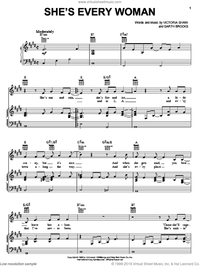 She's A Woman sheet music for guitar (chords) (PDF)