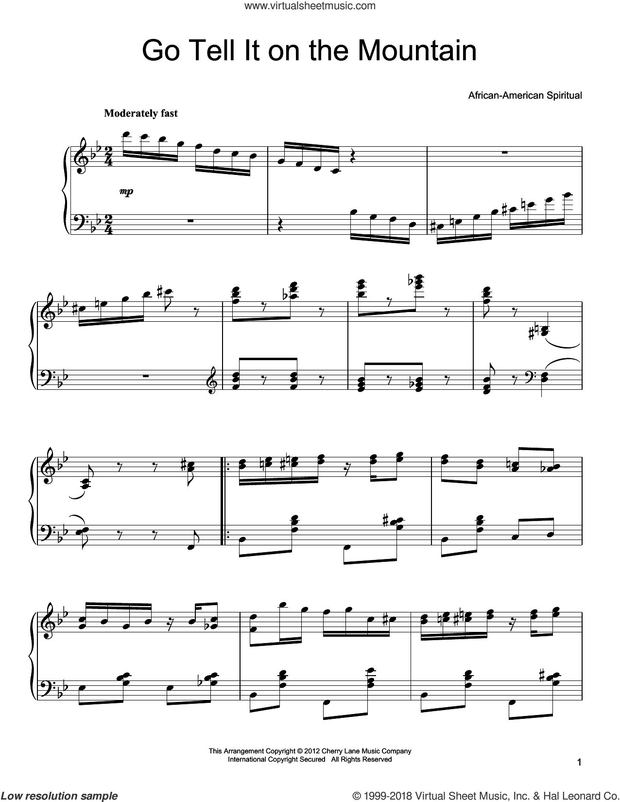 Black Mountain Rag Sheet music for Piano (Solo) Easy