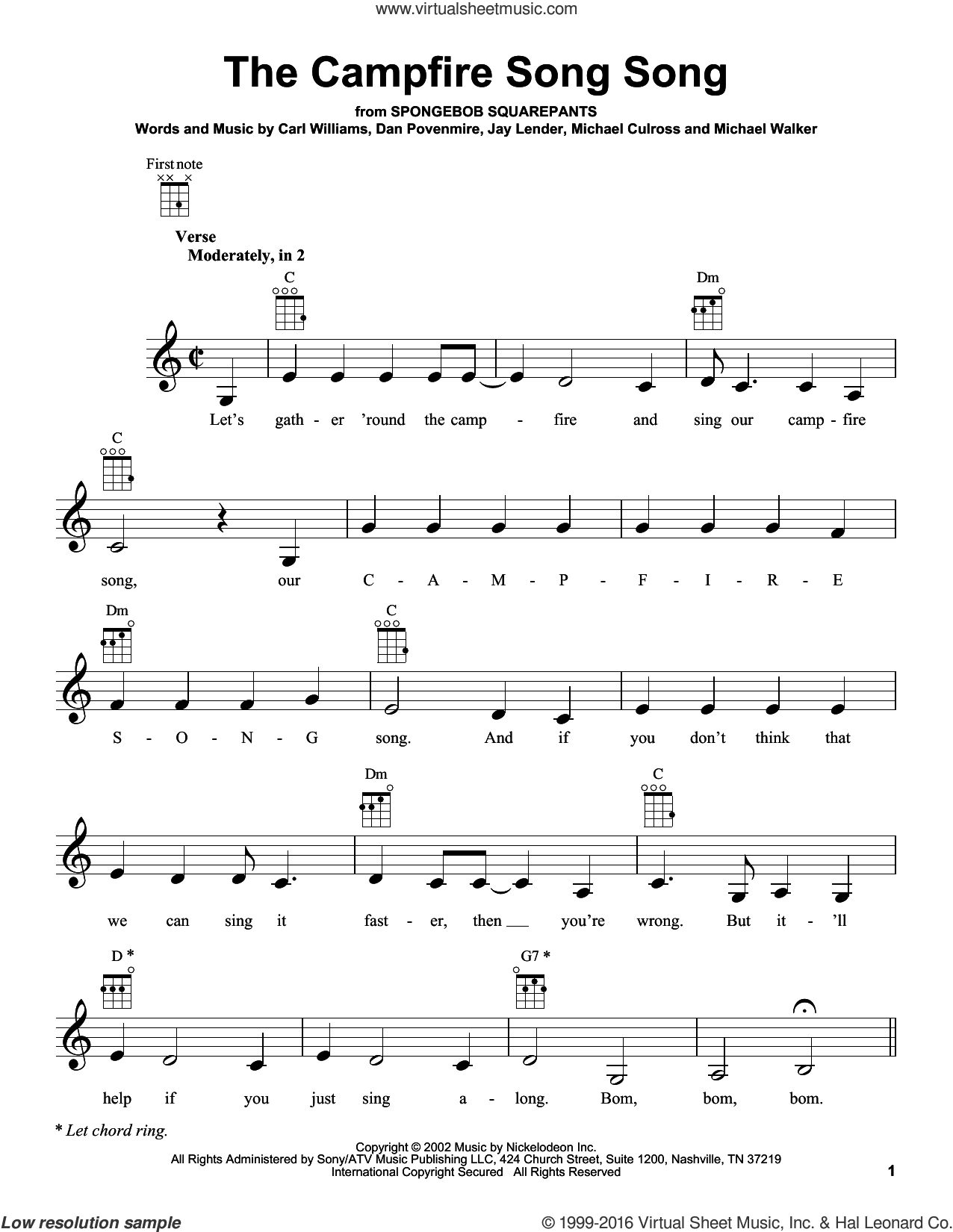 Campfire Songbook With Chords