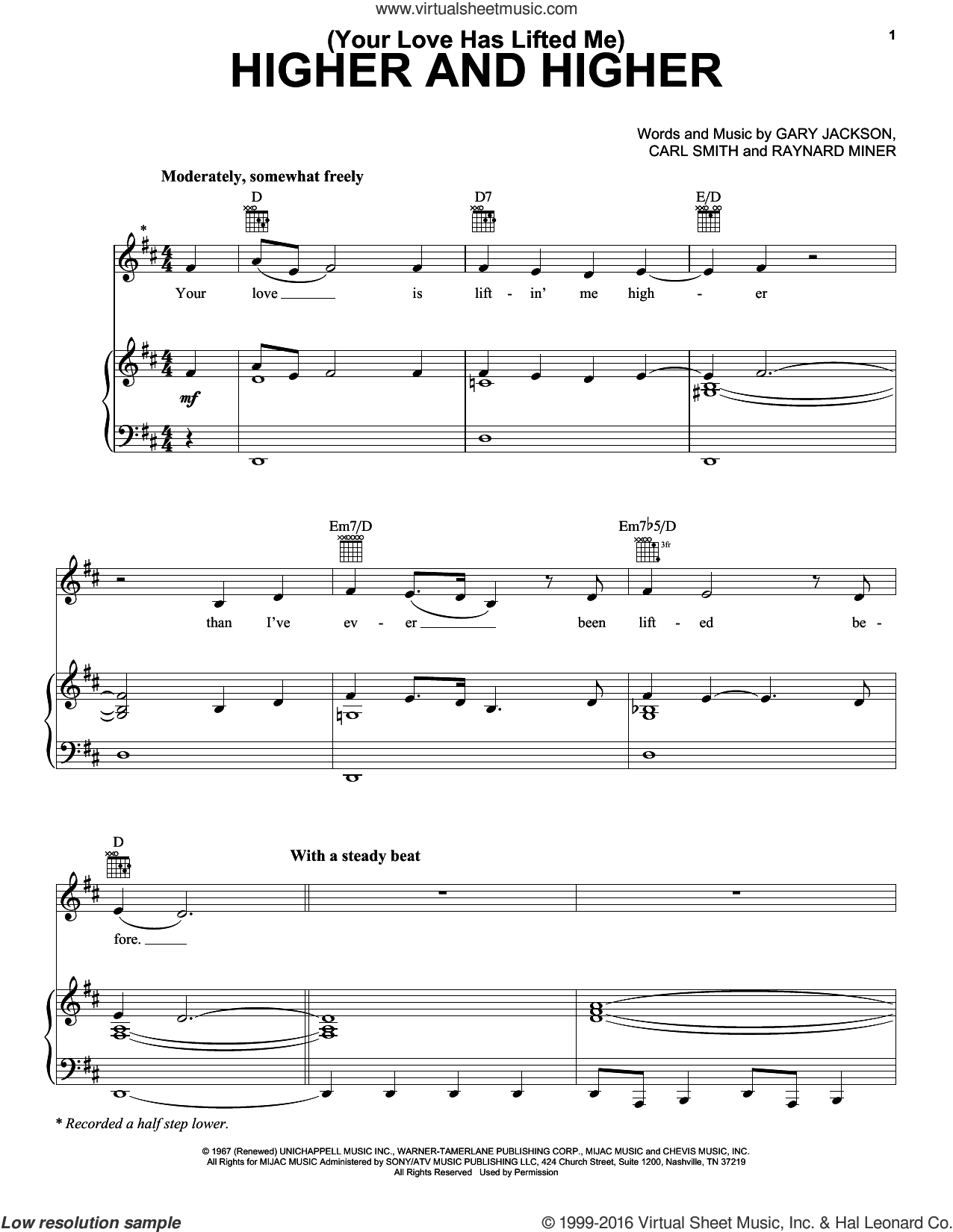 Your Love Defends Me sheet music for voice, piano or guitar (PDF)