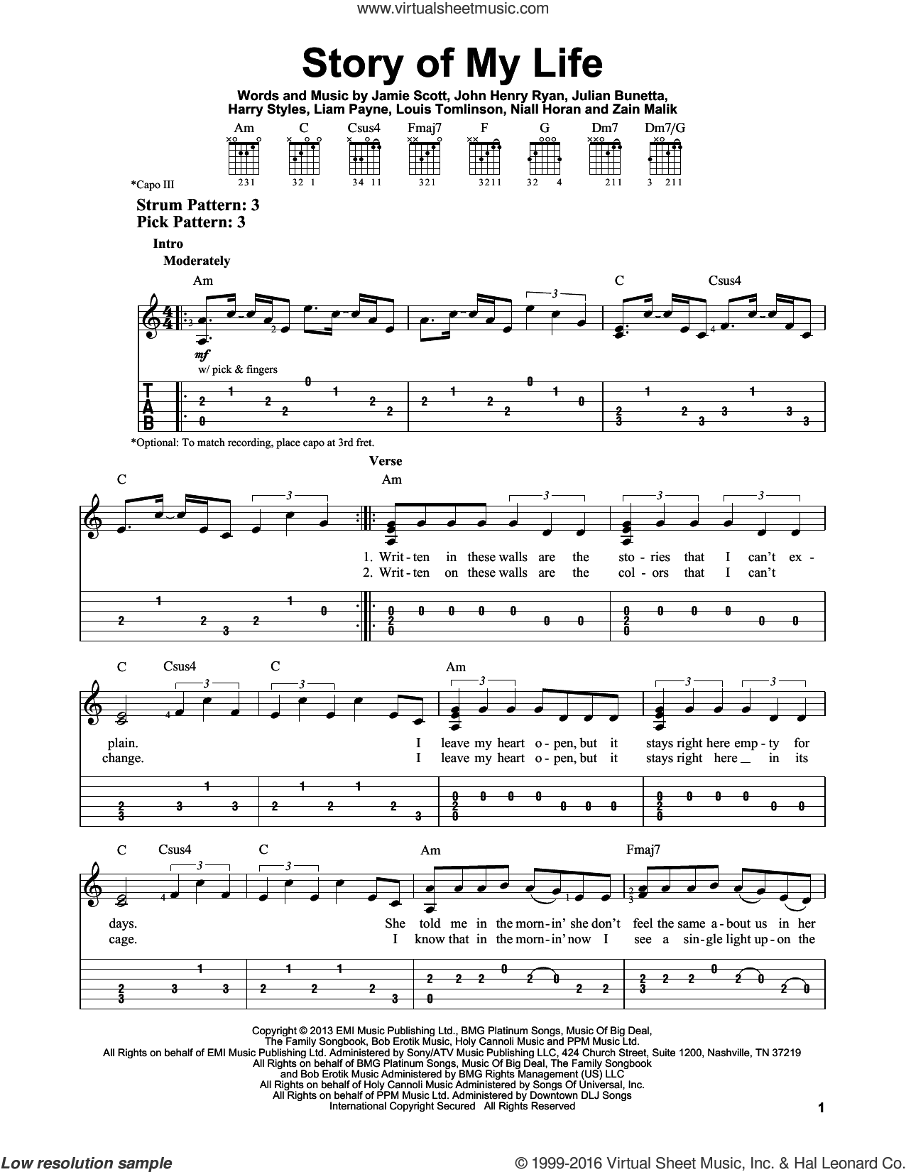 Live While We're Young Sheet Music | One Direction | Ukulele Chords/Lyrics