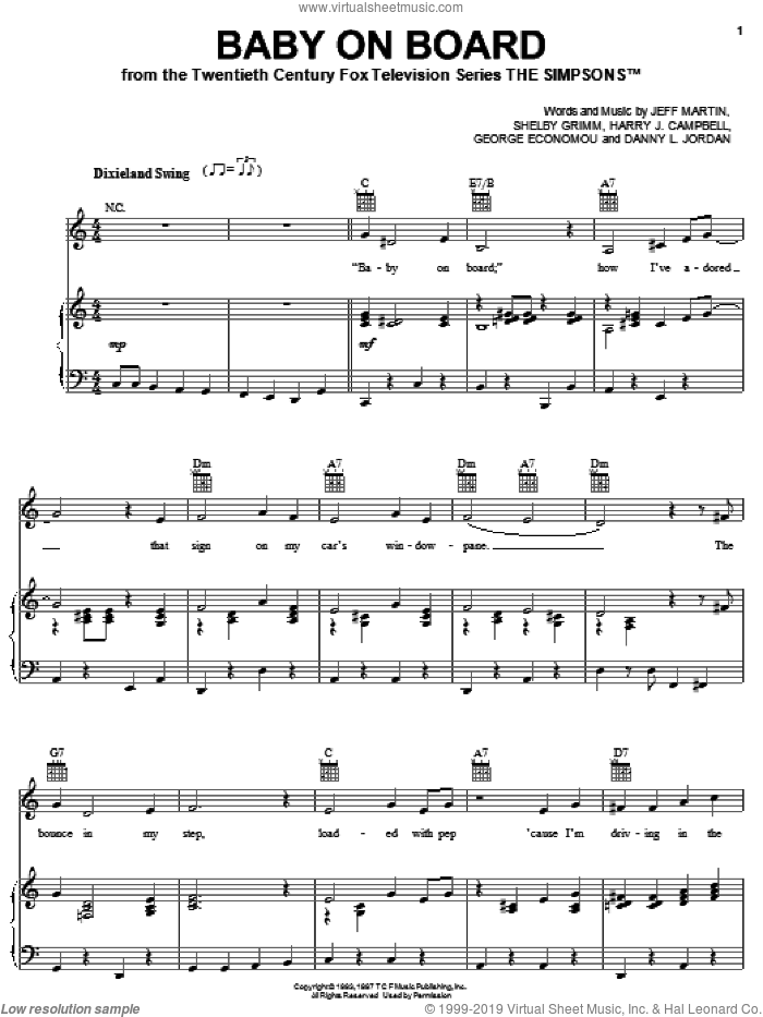 The Amendment Song sheet music for voice, piano or guitar (PDF)