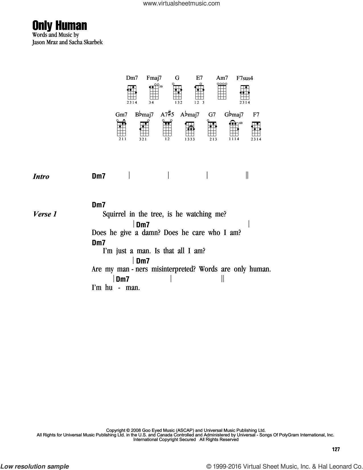 only-human-sheet-music-for-ukulele-chords-pdf