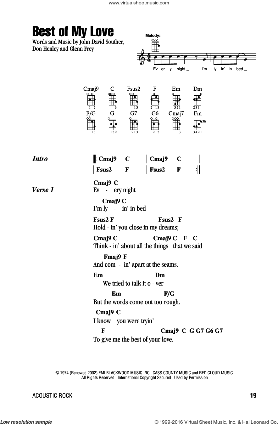 True Love_Cole Porter  Ukulele chords songs, Ukulele songs, Sheet music pdf