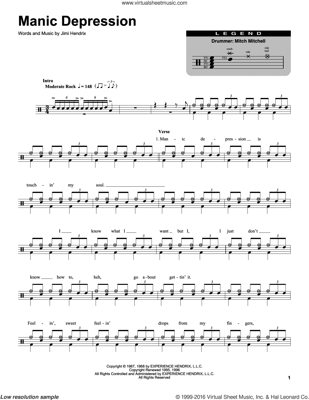 hendrix-manic-depression-sheet-music-for-drums-pdf