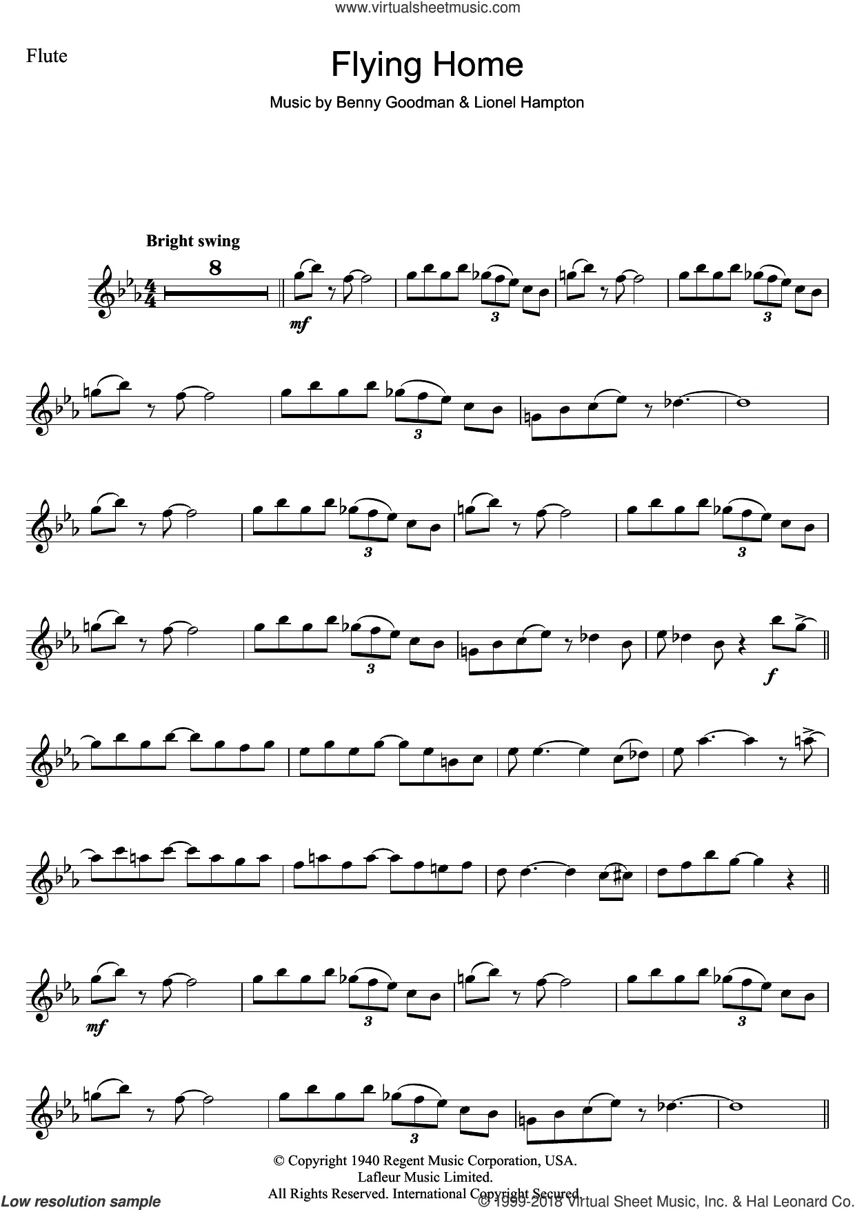Lionel Hampton Sheet Music to download and print