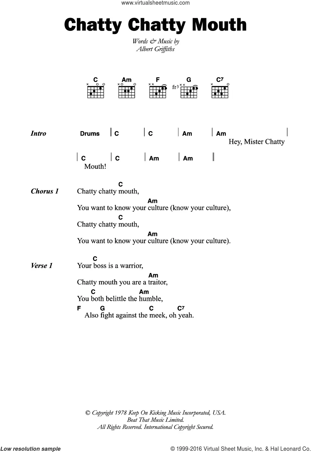 The Traitor Sheet Music | Leonard Cohen | Guitar Chords/Lyrics