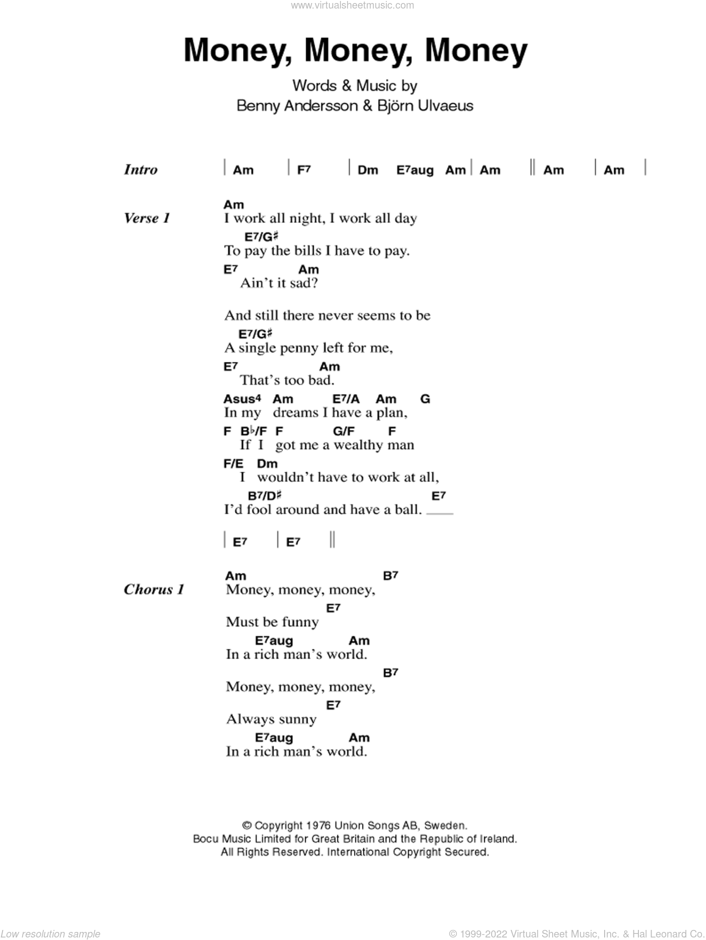 Abba Money Money Money Sheet Music For Guitar Chords Pdf Abba /faith hill the winner takes it all, with benny andersson on piano. abba money money money sheet music for guitar chords pdf