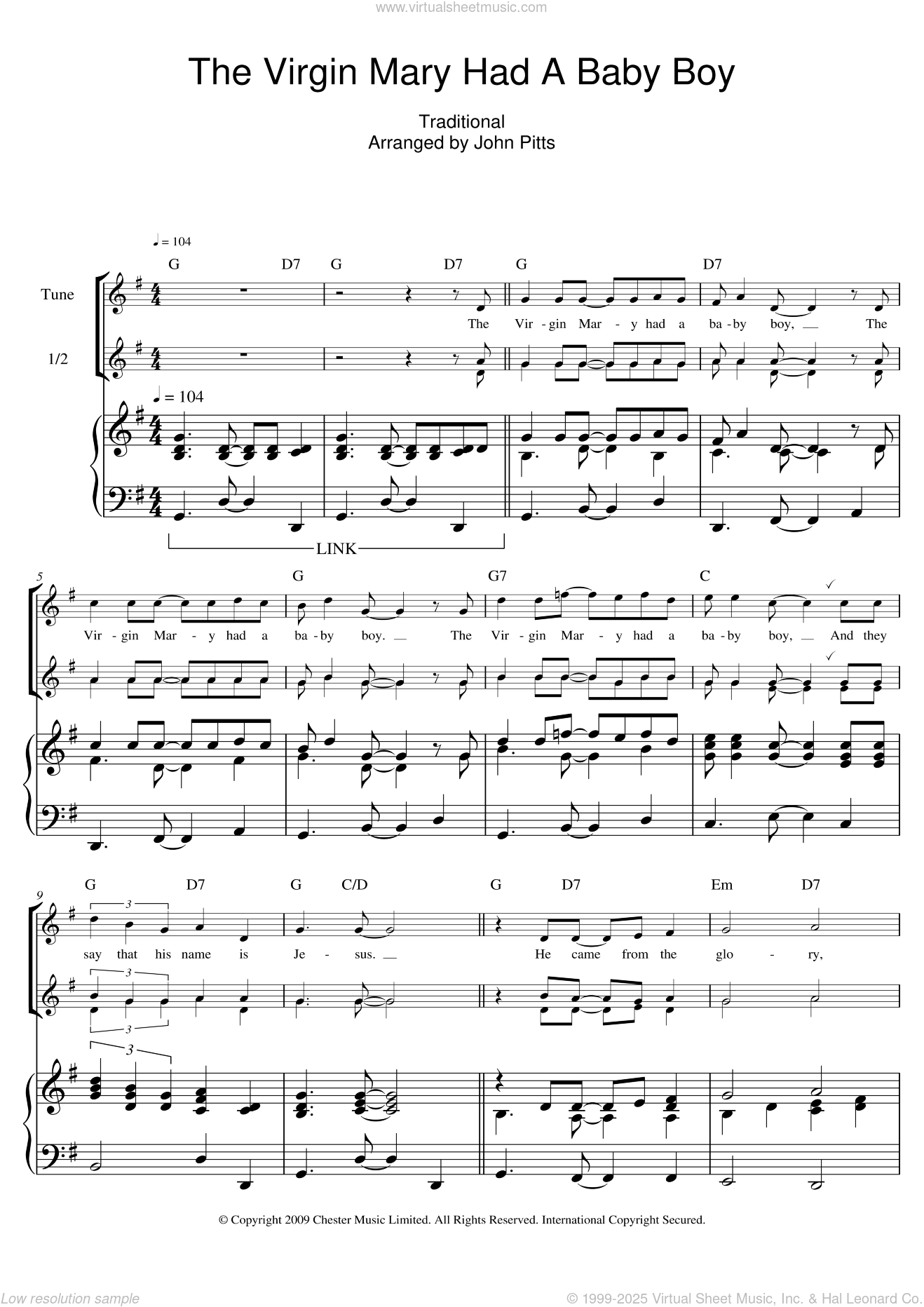 Free Piano Arrangement Sheet Music – O Holy Night – Michael Kravchuk