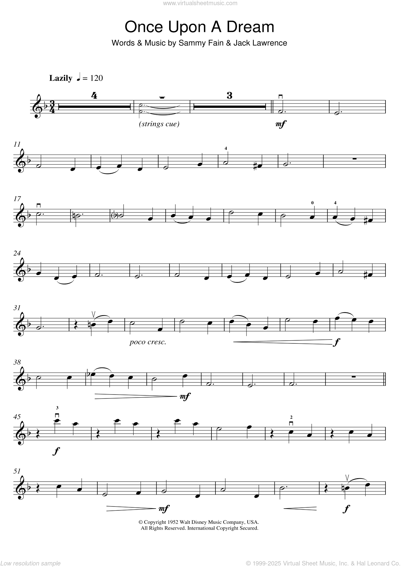 Rey Once Upon A Dream Sheet Music For Violin Solo Pdf