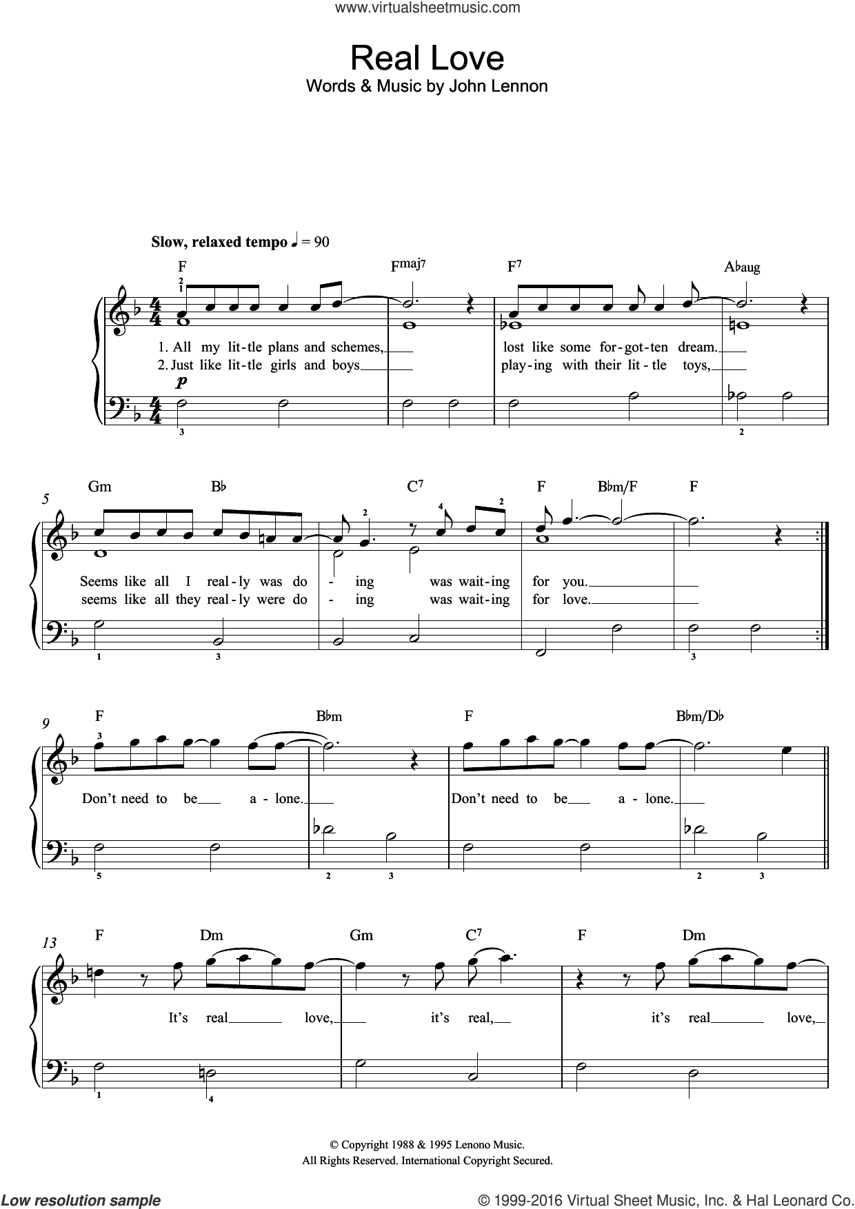 Odell Real Love Sheet Music For Piano Solo Beginners Pdf