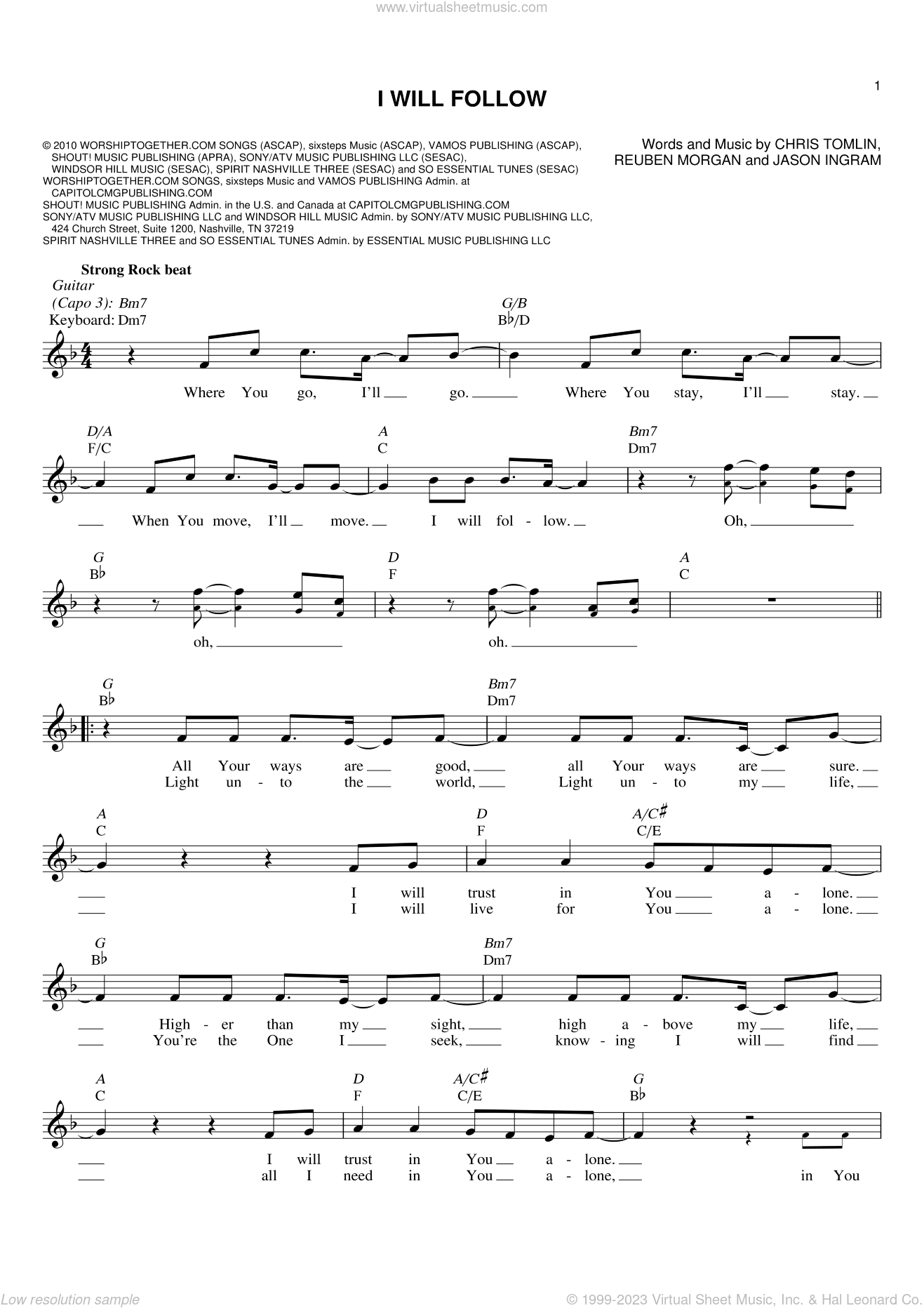 Shout Hosanna sheet music (fake book) (PDF-interactive)