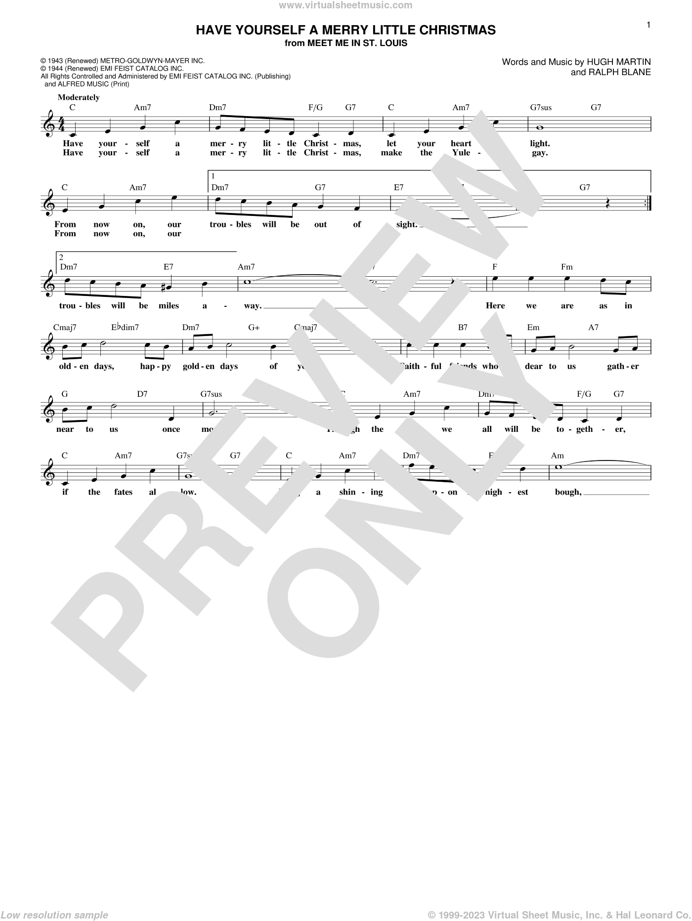Sleigh Ride: E-flat Alto Saxophone: E-flat Alto Saxophone Part - Digital  Sheet Music Download