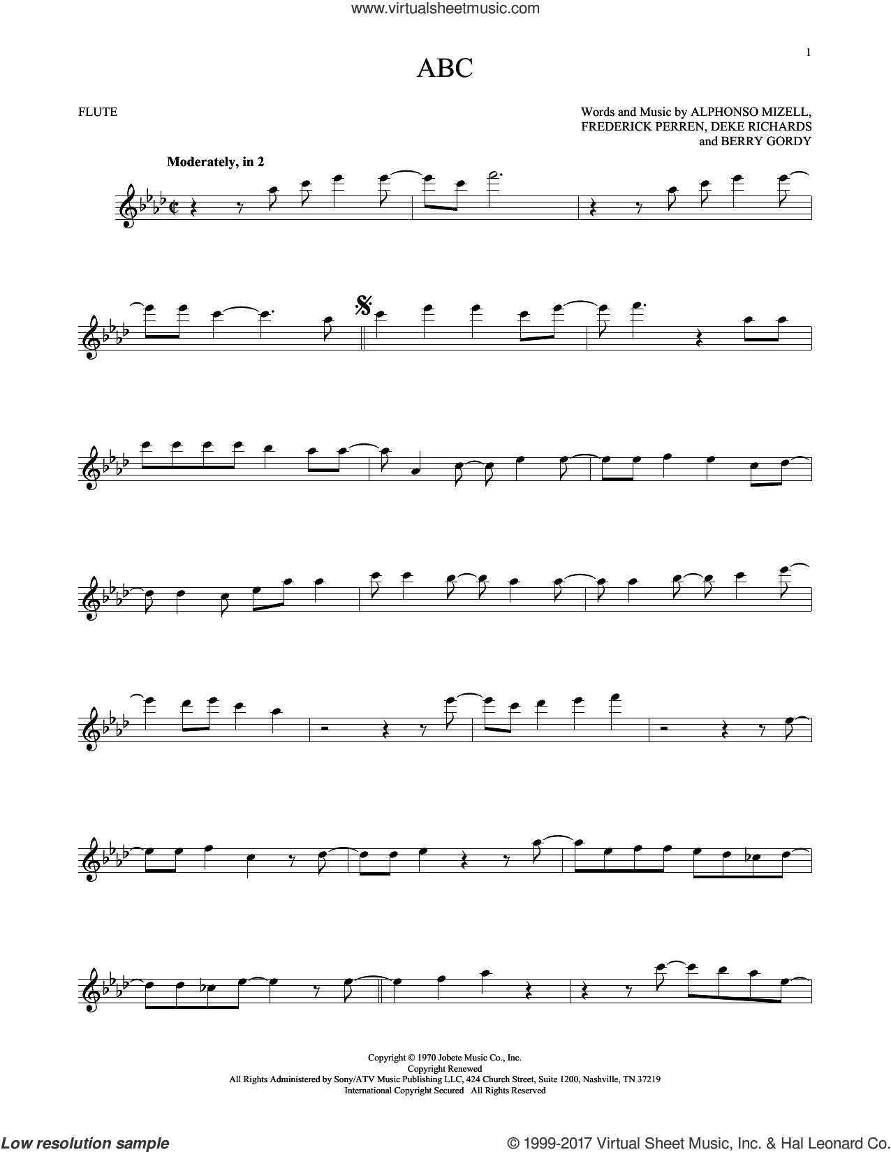 5 Abc Sheet Music For Flute Solo Pdf Interactive 5981