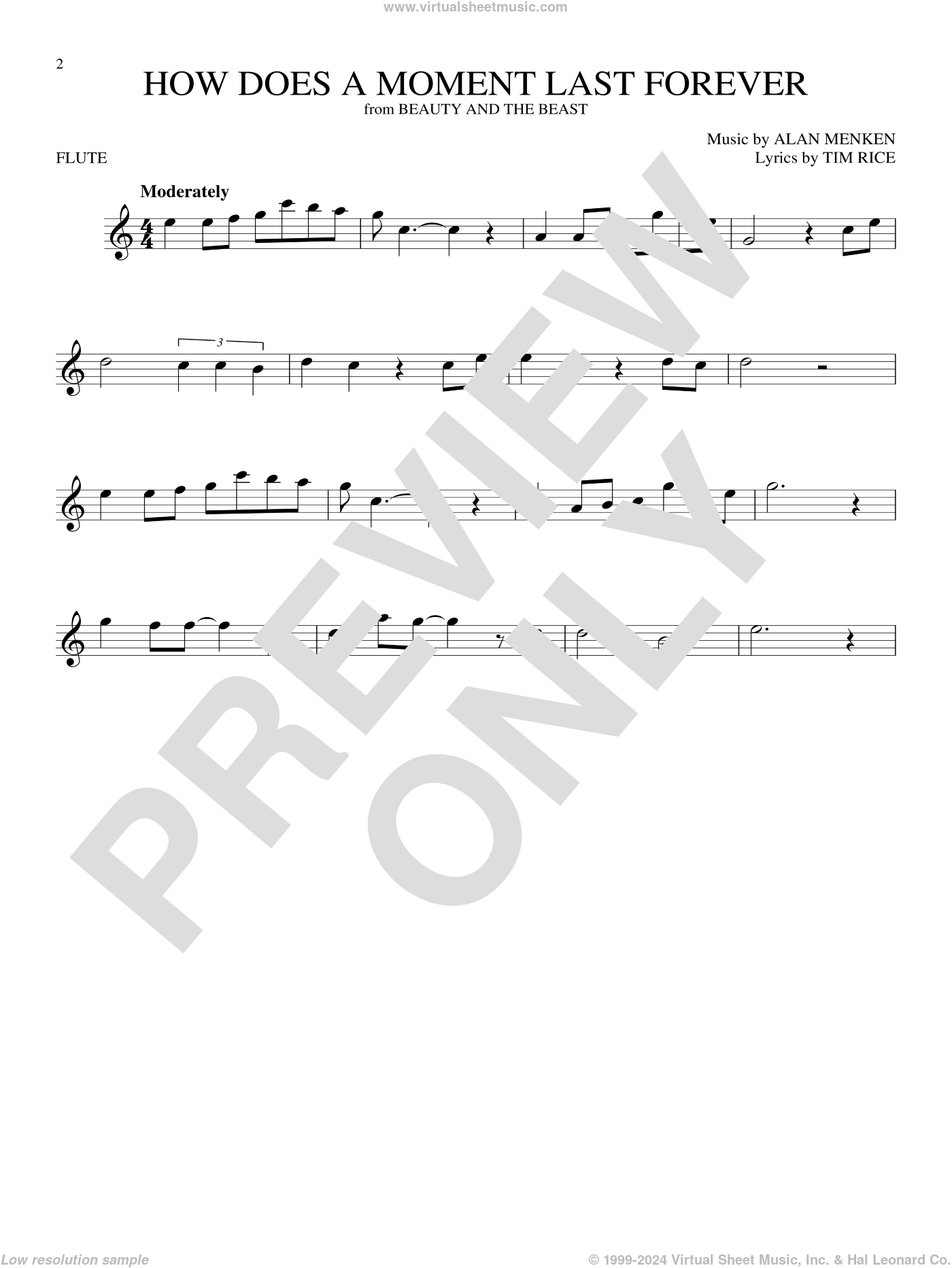 Best Of Friends (from The Fox And The Hound) sheet music for flute solo