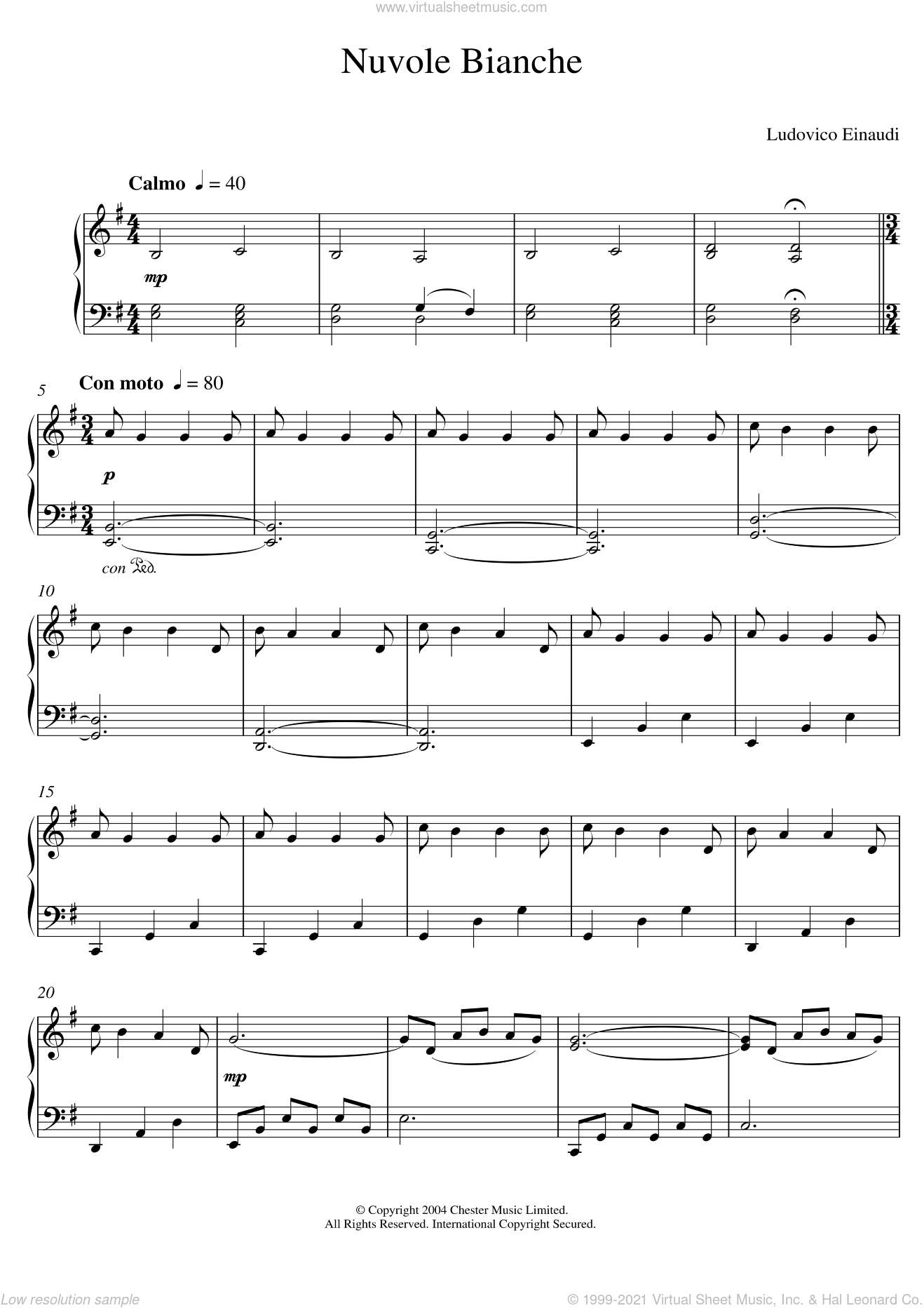 Einaudi Nuvole Bianche Sheet Music For Piano Solo Elementary Sign up now or log in to get the full version for the best price online. nuvole bianche by ludovico einaudi. einaudi nuvole bianche sheet music for piano solo elementary