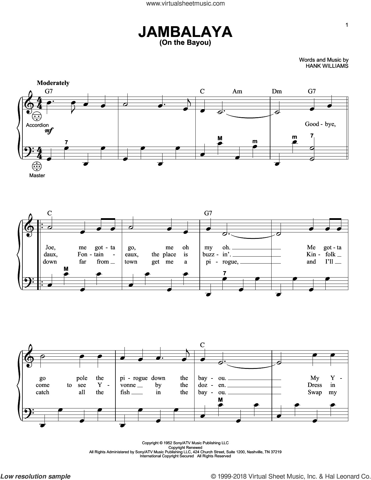 Mambo Jambo (Que Rico El Mambo) sheet music for accordion (PDF)